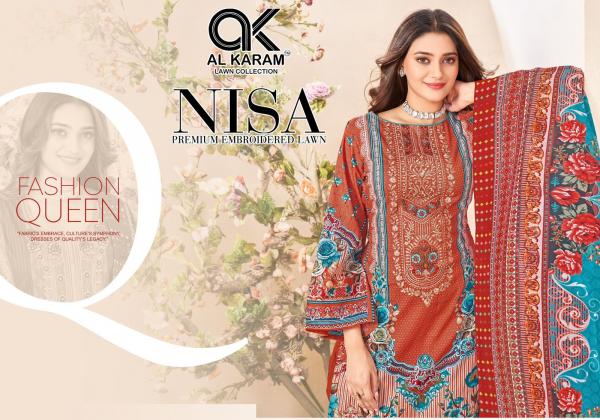 Alkaram Nisa Vol-01 – Karachi Dress Material